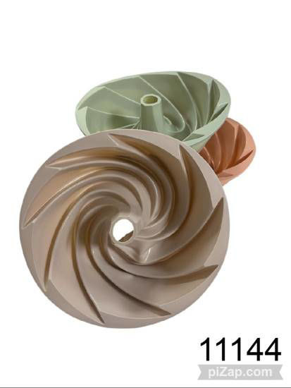 Imagen de MOLDE SAVARIN SILICONA TIPO FLANERA 25*9 3.26